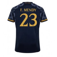 Camisa de Futebol Real Madrid Ferland Mendy #23 Equipamento Secundário 2023-24 Manga Curta